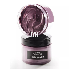Berenjena Clay Mask facial 300g del balneario del Detox de la purificación para la piel limpia profunda del acné