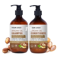 Sulfate el champú y el acondicionador de alimentación libres Argan Oil orgánico del pelo