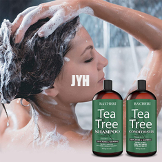 470ml el champú y el acondicionador del árbol del té de la vitamina C +E fija el pelo dañado reparación natural orgánica