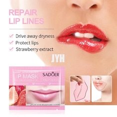 El colágeno Crystal Pink Lip Care Gel enmascara para hidratar la arruga anti consolida los labios de los hidratos