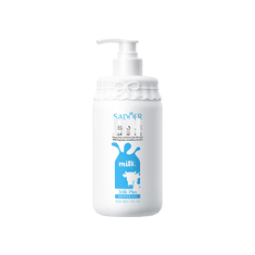 Gel Exfoliating de iluminación hidratante de la ducha de la piel limpia del cuidado del cuerpo del gel de la ducha de la leche de la cabra de MSDS