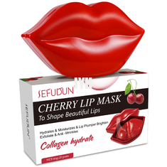 Máscara Crystal Hydrating natural del labio del colágeno del hidrogel el dormir