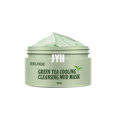 Etiqueta privada orgánica de encargo de Clay Mud Facial Clay Mask del té verde