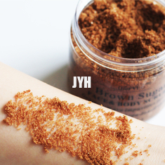 Cosméticos Brown orgánico que blanquea Exfoliating natural Sugar Salt Body Scrubs del ODM Bodycare