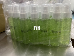 el lavado apacible pH de la cara del aminoácido 150ml equilibró la despedregadora facial del lavado de la cara de la piel del gel que hacía espuma que brillaba intensamente