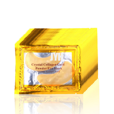 El gel Maskss del colágeno de la belleza de la máscara de ojo del oro del ODM 24k remienda la hoja para el Puffiness