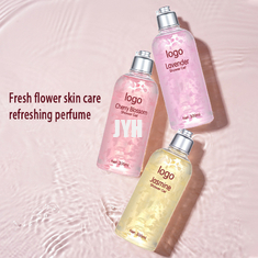 300 ml de productos OEM para el cuidado de la piel Petal Perfume Limpieza Hidratante Gel de ducha
