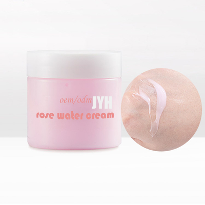 Crema de noche rosada de Rose Anti Aging Day And para la piel propensa del acné