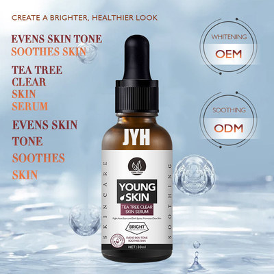 Productos para el cuidado de la piel del OEM del suero del aceite del árbol del té del ODM sin perfume