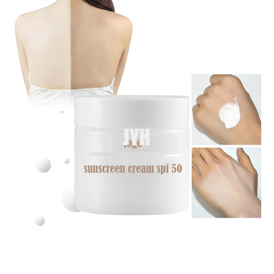 Spf 50 protección solar de los cosméticos PA+++ del maquillaje de la cara de la crema de la pantalla de Sun