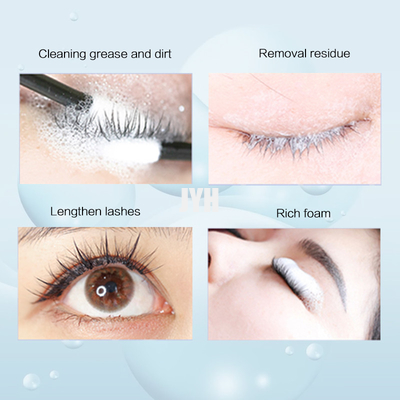 Óxido de etileno de los productos de Lash Extension Shampoo Eyelash Care del ojo libremente
