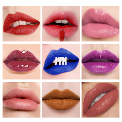 prenda impermeable duradera Matte Lipstick Red Pink de la barra de labios 3g