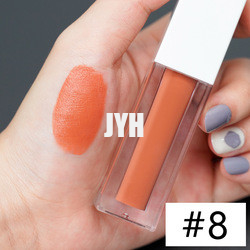 prenda impermeable duradera Matte Lipstick Red Pink de la barra de labios 3g