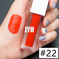 prenda impermeable duradera Matte Lipstick Red Pink de la barra de labios 3g