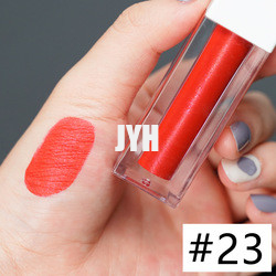 prenda impermeable duradera Matte Lipstick Red Pink de la barra de labios 3g