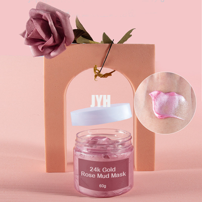 Reduzca el oro facial Rose Mud Cream de Clay Mask 24K de las arrugas