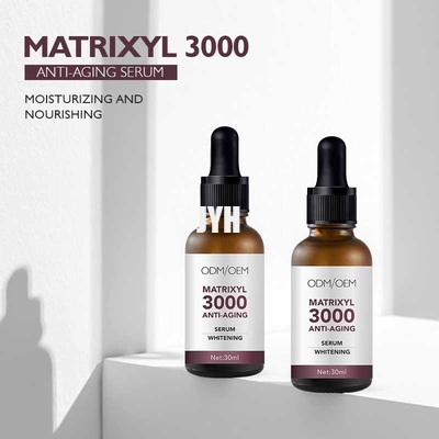 Suero intemporal de Matrixyl 3000 del suero de la cara de la esencia del polifenol del péptido