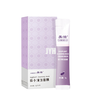Berenjena púrpura que purifica a Clay Mask 5ml/tira 300g/tarro