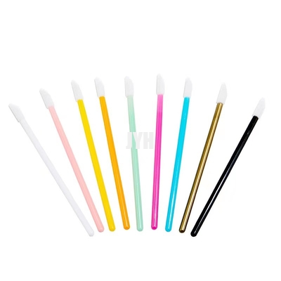 cepillo disponible del aplicador de la barra de labios del cepillo del labio del pelo de nylon 50pcs