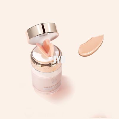 Bomba de presión de la mariposa de los cosméticos del maquillaje de la cara de la crema del BB del amortiguador de aire del reflejo