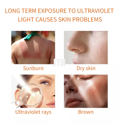 Protección solar impermeable Spf50+ de Sunblock/el blanquear del cuerpo de Pa+++