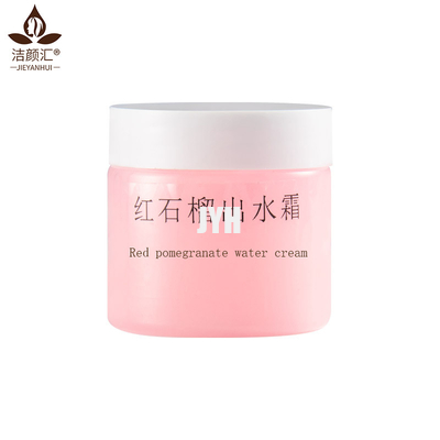 Etiqueta privada MSDS de la granada de la crema de la crema facial roja de la crema hidratante
