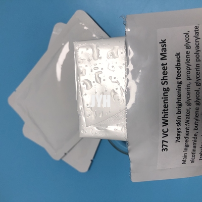 Vitamina C de iluminación coreana de la máscara 377 de la hoja blanquear la máscara facial