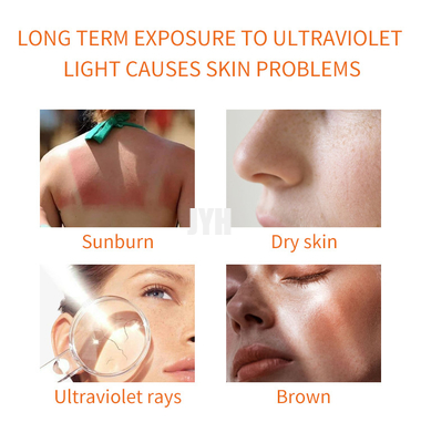 La base Sunblock del agua del PA 50+++ de UVA UVB hace frente a los cosméticos del maquillaje para el cuello