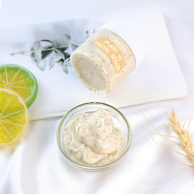 VC etiqueta Exfoliating poner crema del OEM de la crema de la vitamina C que blanquea 60g