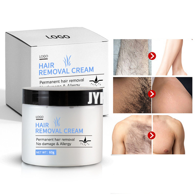 Parabén poner crema de los cosméticos de Bodycare del cuerpo del retiro apacible del pelo libre
