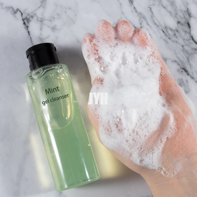 Gel de limpieza Exfoliating de la cara de la menta 200ml del lavado orgánico de la cara