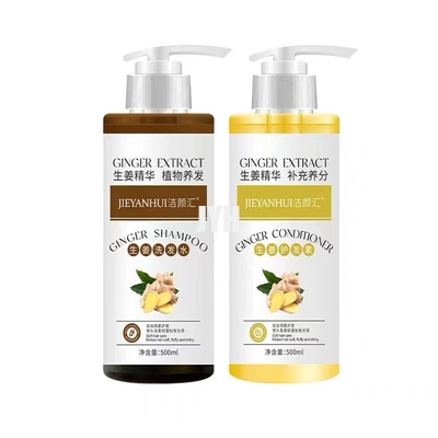 gel natural de la ducha del champú orgánico del ODM 400ml para el sistema del crecimiento del pelo