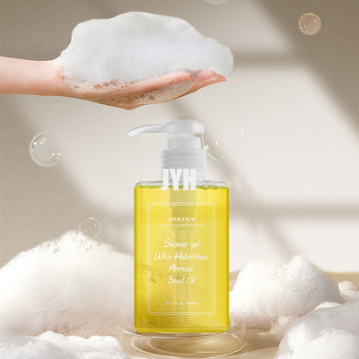 Private Label 400ml Aceites de baño orgánicos Bodywash Blanqueamiento Ducha de baño