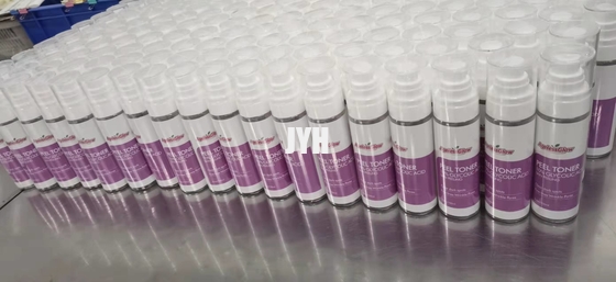 solución facial de la exfoliación del tóner del ácido glicólico de la cáscara química del cuidado de la piel 100ml