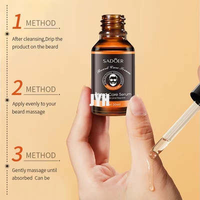 30ml para hombre productos para el cuidado de la piel aceite de barba humectante suavizar el cuidado de la barba de crecimiento