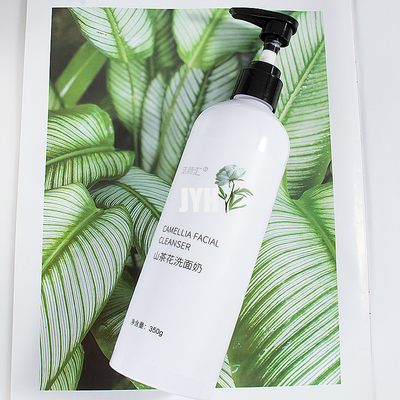 ODM Camellia Limpiador facial 350ml 100% Puro Limpieza profunda Hidratar Control de aceite