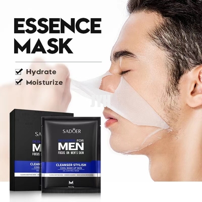 MSDS Productos para el cuidado de la piel para hombre Hidratante Blanqueador Mascarilla facial de limpieza natural nutritiva
