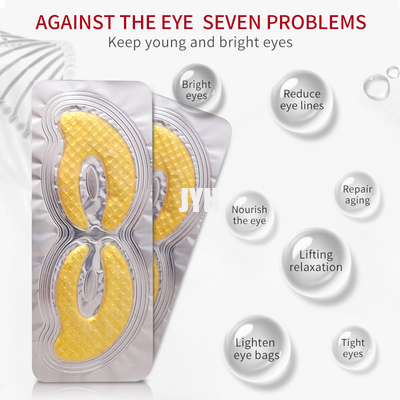 la piel del oro 24k cuida los cosméticos hidratantes del Eyecare quita el remiendo de Dirk Circles Collagen Hydrogel Eye