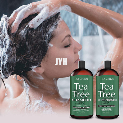 470ml el champú y el acondicionador del árbol del té de la vitamina C +E fija el pelo dañado reparación natural orgánica