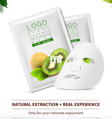 máscara de hidratación de la hoja 25ml que blanquea el cosmético Kiwi Facial Mask orgánico de la belleza