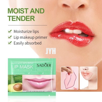 El colágeno Crystal Pink Lip Care Gel enmascara para hidratar la arruga anti consolida los labios de los hidratos