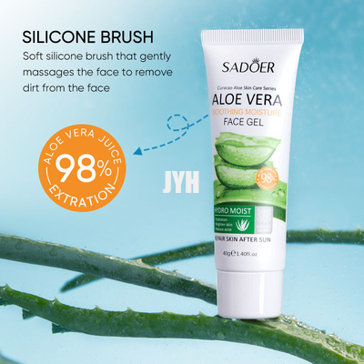 40g áloe orgánico Vera Gel Deeply Hydrating Skin que alimenta después de cuidado de piel de Sun