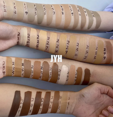 la cara de encargo del color de los cosméticos 104 del maquillaje de la cara 30ml presionó a Matte Liquid Waterproof Foundation