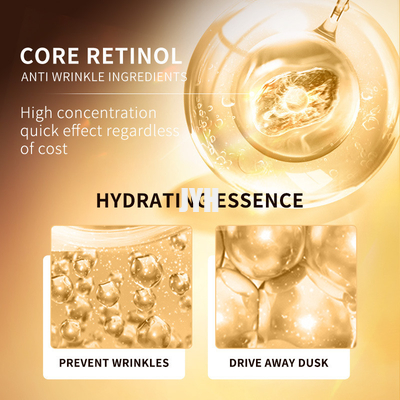Ajuste de iluminación antiarrugas de los círculos del retinol de los cosméticos oscuros del Eyecare debajo del suero del ojo