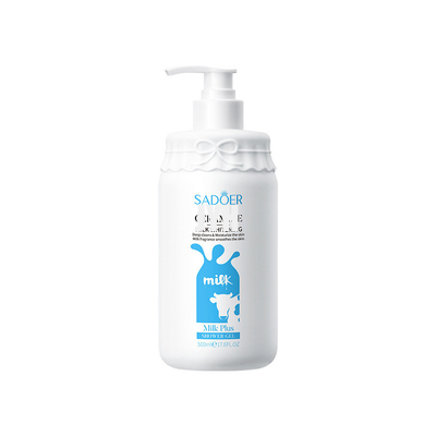 Gel Exfoliating de iluminación hidratante de la ducha de la piel limpia del cuidado del cuerpo del gel de la ducha de la leche de la cabra de MSDS