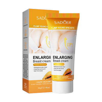 Crema apretada de alimentación de la belleza del pecho del cuidado del cuerpo del masaje de la crema del aumento del pecho de la papaya
