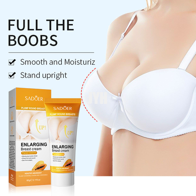 Crema apretada de alimentación de la belleza del pecho del cuidado del cuerpo del masaje de la crema del aumento del pecho de la papaya