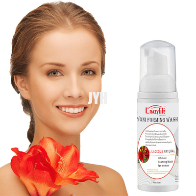 Unscented sospecha el olor Lily Gynecological Yoni Foaming Wash de los productos para el cuidado de la piel del OEM