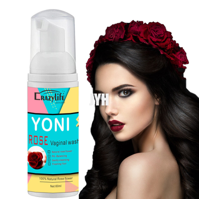 Los productos para el cuidado de la piel del OEM 60ML esterilizan el pH equilibraron lavado íntimo femenino de limpiamiento diario del cuidado