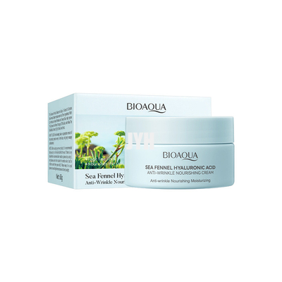 la arruga antienvejecedora de iluminación poner crema facial ácida hialurónica de la crema hidratante 60g quita líneas finas reduce